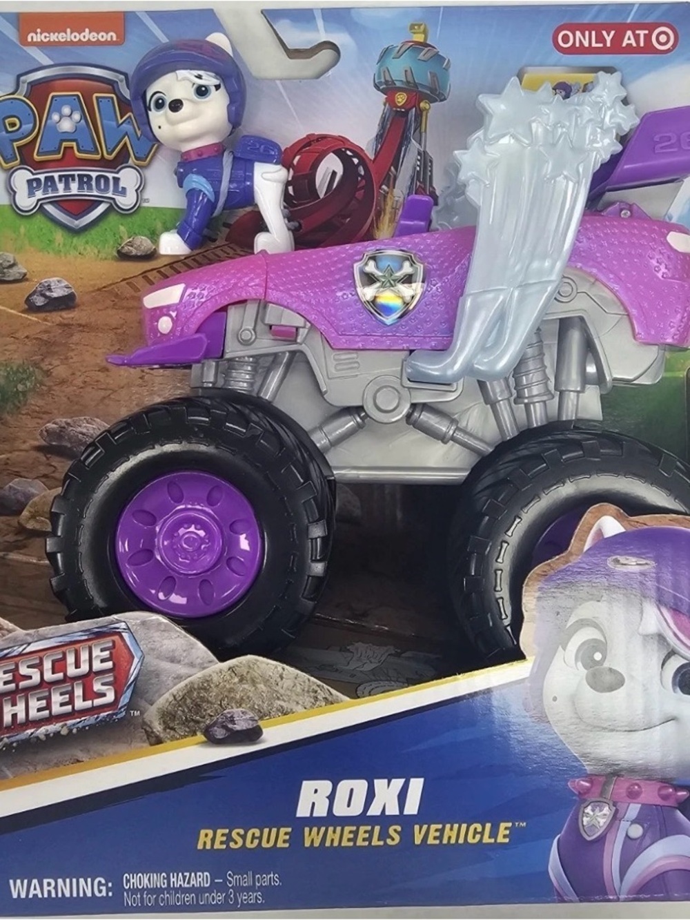 PAW Patrol Roxi Purple Rescue Wheels Vehicle - New in box